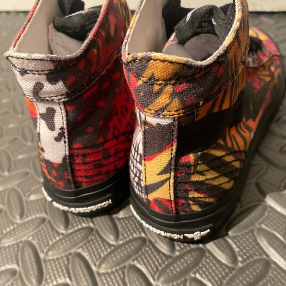 NEW Creative Recreation Zeus Hi Animal Print Leopard size 4 kids shoes - Picture 8 of 9